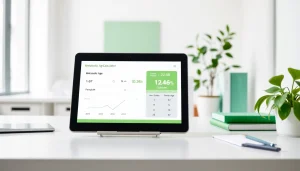 Calculate your metabolic age calculator through an intuitive interface on a digital device.