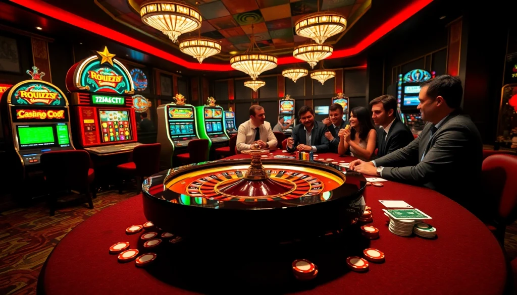 Experience the thrill of luxury gambling at a casino featuring 789K COM's exciting tables and slot machines.