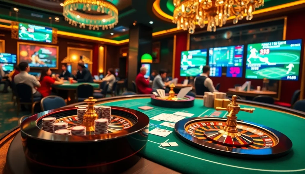 Experience the thrill of PS99 thể thao betting at a luxurious casino.