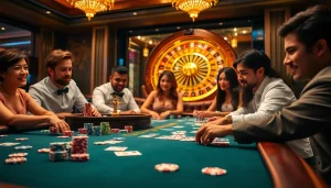 Experience the thrill of gameplay at https://go88.fast/ with vibrant casino tables and enthusiastic players.