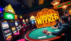 Spin to win at Winstrike69's thrilling casino slots and poker tables in a dynamic gaming scene.