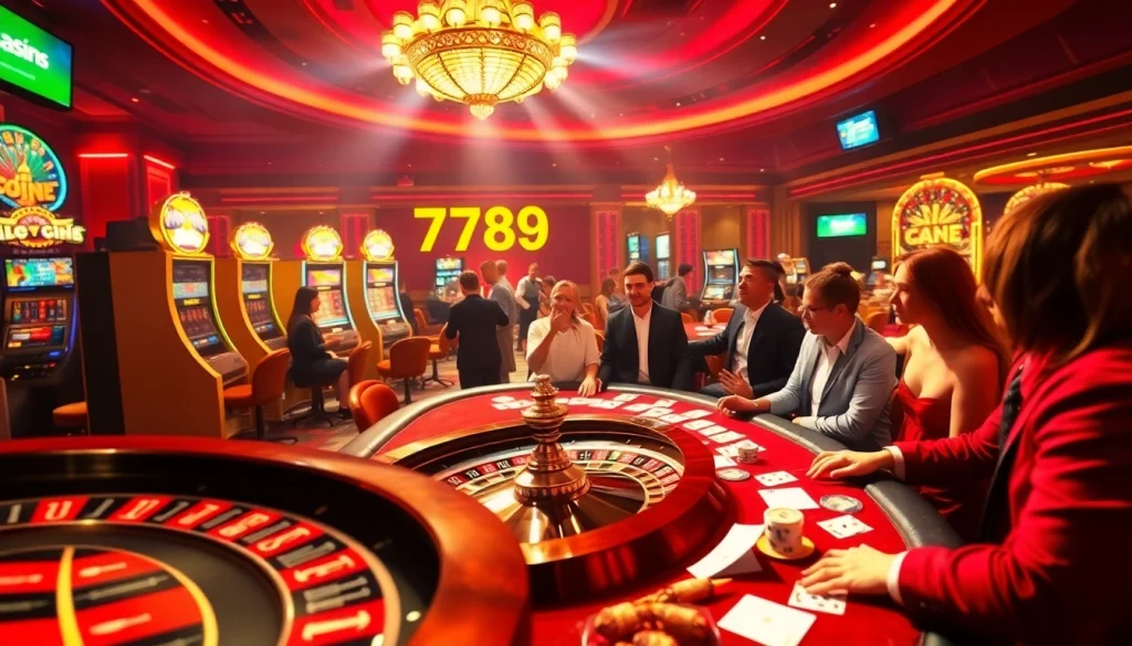Experience thrilling moments at 789 win casino with vibrant games and exciting bets.