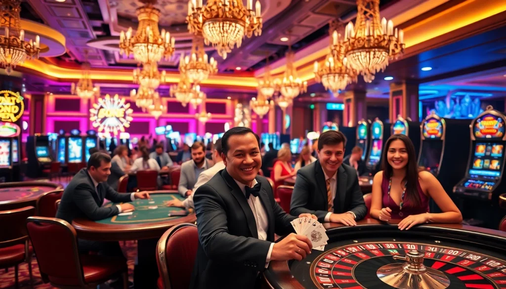 Experience luxury gambling at its finest with https://kjc.uk.com/ as players engage in thrilling casino games.