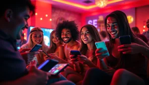 Interactive scene of players engaging in an exciting sex game, showcasing fun and diversity.