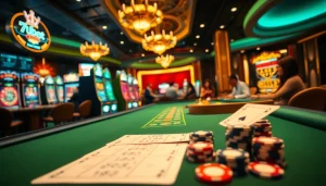 The excitement of betting at 7upbet with vibrant casino visuals and interactive gaming elements