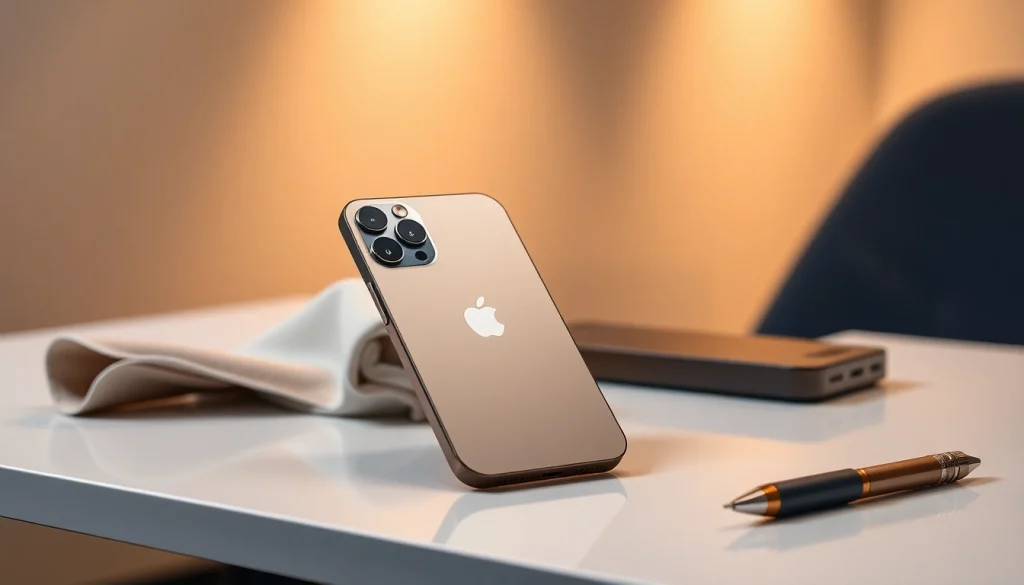 Comparing los colores del iPhone 16 Pro Max colores en un entorno elegante y moderno.