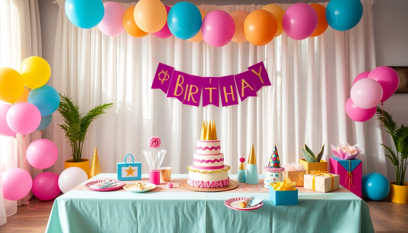 Crafting the Perfect Customizable Birthday Party Experience