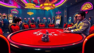 Engage in high-stakes poker at Mu88 Casino, surrounded by excitement and luxury.