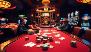 Experience the thrill of gambling at ww 88 with vibrant poker chips and exciting games.