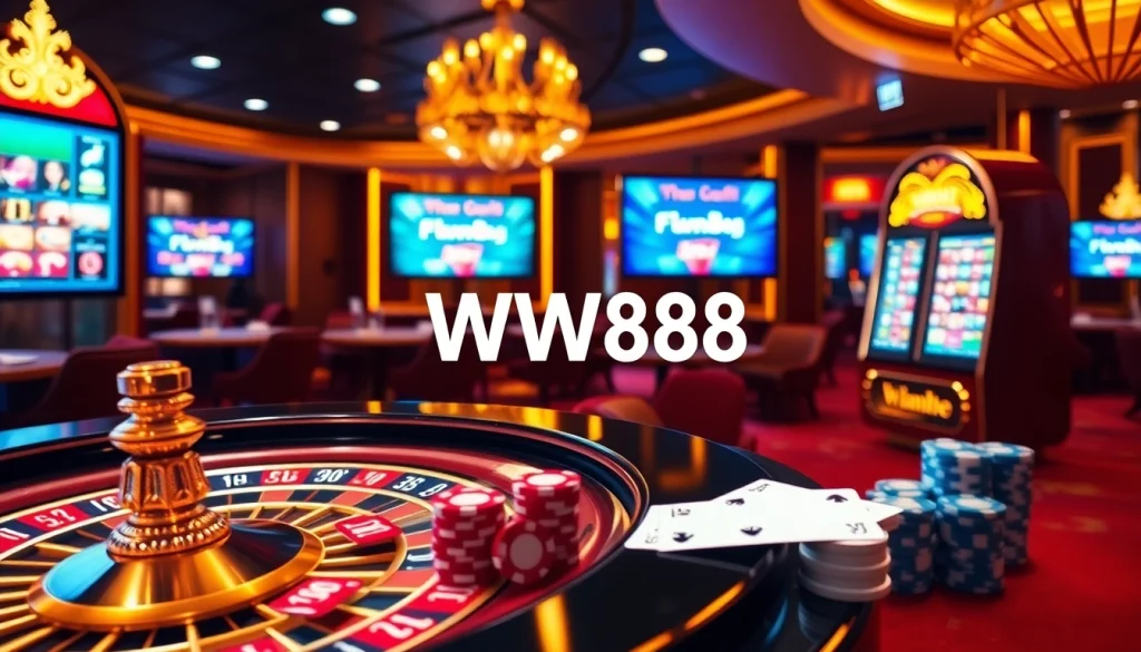 Experience exhilarating gameplay at WW88's online casino with vibrant tables and exciting games.