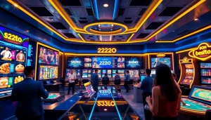 Experience the excitement of 222O, a trusted online betting platform featuring modern games and vibrant visuals.