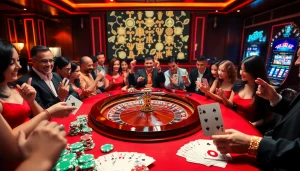 The hidden wiki reveals strategic gameplay at a luxurious casino, featuring a roulette table and poker chips.