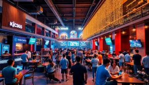 KJC365 entertainment hub in Vietnam, featuring lively activities and a vibrant atmosphere.