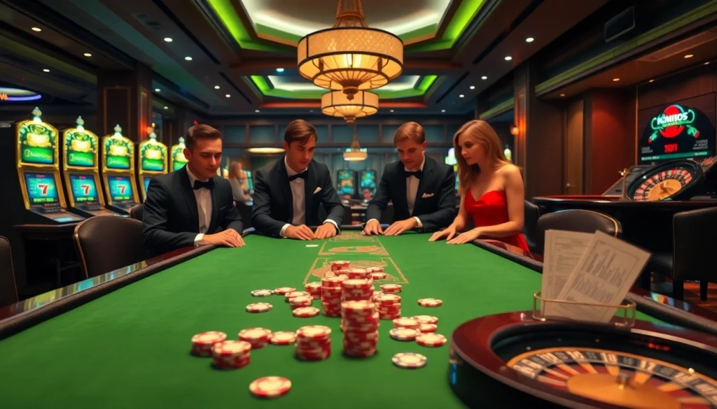 Experience high-stakes gambling excitement with https://vaoluoitv.it.com as players engage in strategic poker.