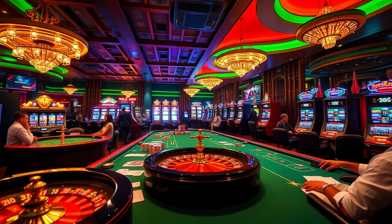 Engage with link 88i at luxurious casino tables amid vibrant games and thrilling excitement.