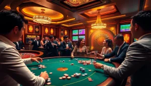 Tham gia poker với mức cược cao và cá cược sang trọng trong cảnh casino BetVIP này.