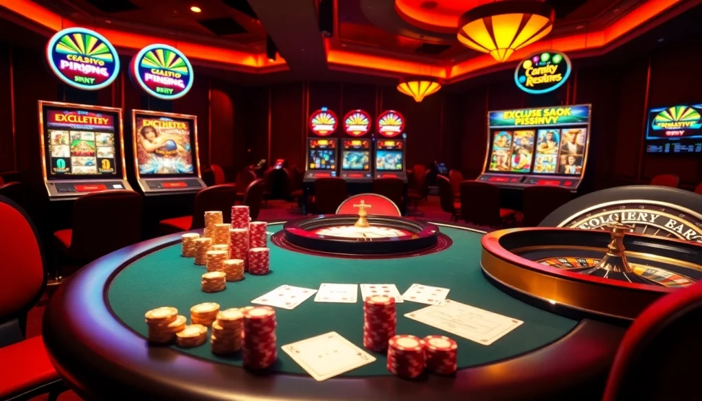 Experience thrilling gambling moments with exclusive Ưu đãi thành viên 99WIN at a luxurious casino table.