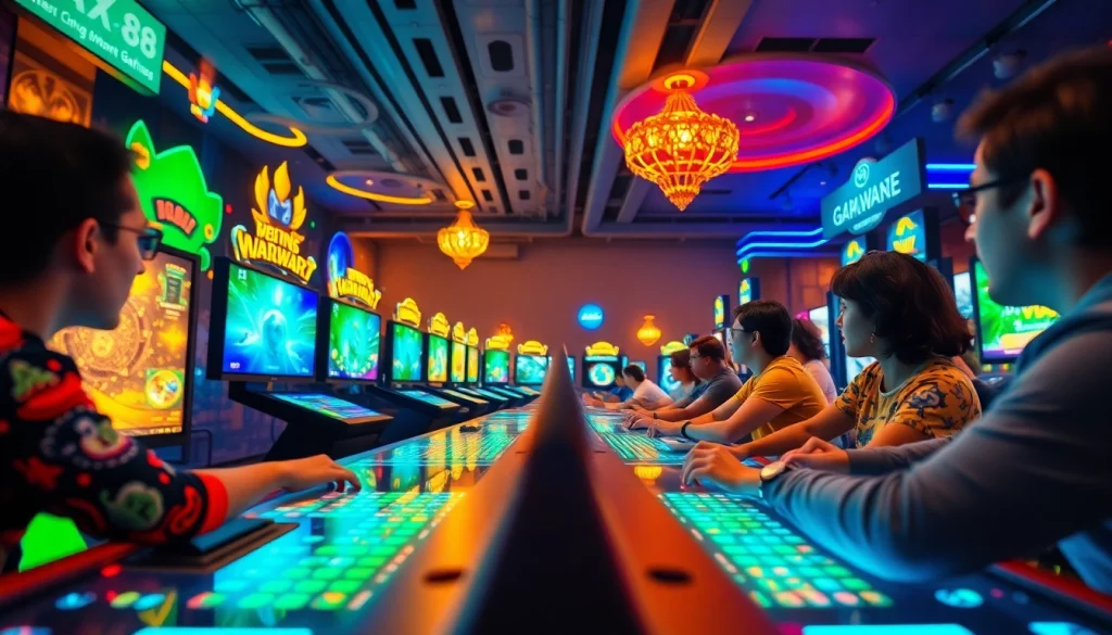 Trải nghiệm chơi đầy hứng khởi trên nền tảng AX88, thể hiện các yếu tố trò chơi sống động.