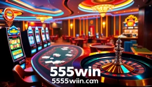 Experience the excitement of winning at 555win com with elegant casino games and vibrant slot machines.