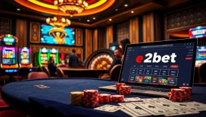 Experience thrilling gaming at https://e2bet-games.com/ with vibrant poker and slot machines.