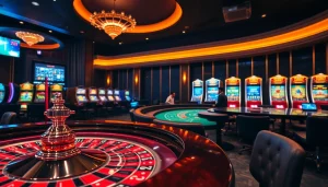 Experience high-stakes gameplay at a luxurious casino with thrills from https://okfun.uk.net/.