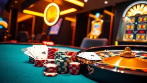 TV88 players engaging in an exciting casino game with poker chips and cards.