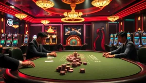 Experience thrilling gaming at nhà cái WN678 with professional poker players and luxury casino ambiance.