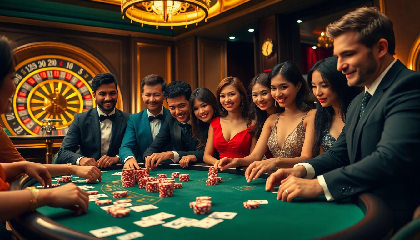Experience thrilling gameplay with pahala4d at a luxurious casino table.