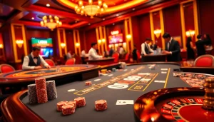 Experience the thrill of U888 casino with live dealers and vibrant gaming atmosphere.