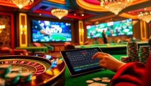 Experience thrilling gameplay with the fun79 app, featuring vibrant casino elements and exciting betting opportunities.