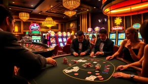 Experience the excitement of gambling at https://nohu90.black/ with vibrant casino scenes and dynamic gameplay.