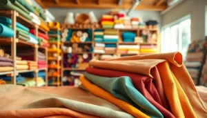 Verken uni katoen stof; 100% natuurlijk katoen in diverse kleuren en texturen.