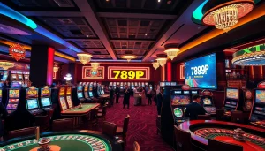 Engaging players at the casino tables while they experience 789P’s thrill and excitement.