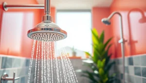 Transform your bathroom with a sunny shower installation featuring modern designs and vibrant colors.