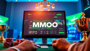MMOO betting interface showcasing exciting online gaming experience with vibrant colors and professional design.