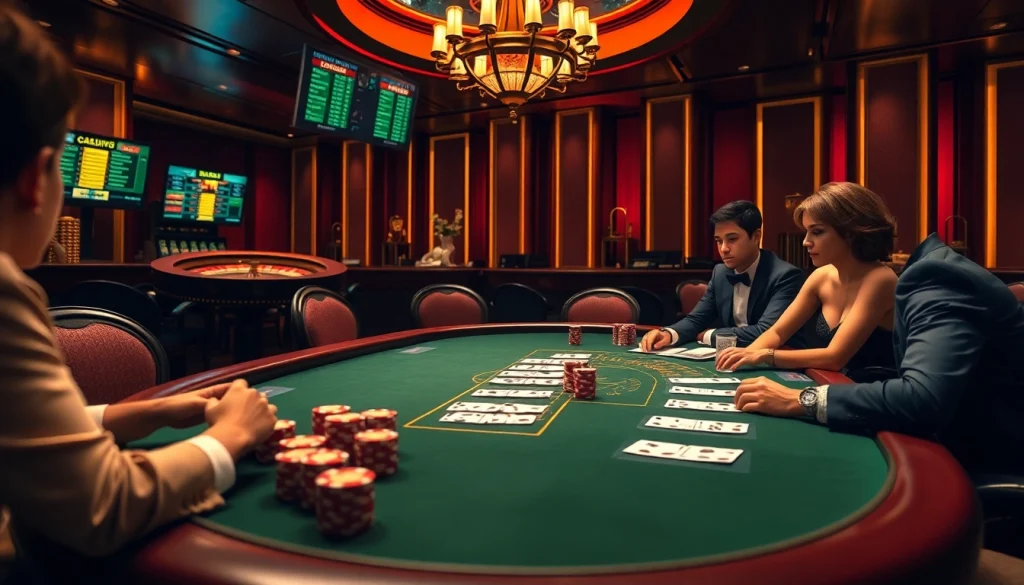 An exciting casino scene showcasing mk8th.net with poker chips, cards, and a roulette wheel.