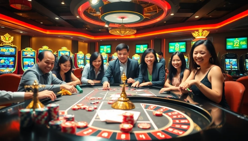 Experience the thrill of gaming at sa88 with exciting casino tables and vibrant stakes.