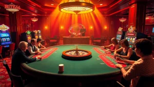Experience the thrill of BDTK666 at a luxurious casino with vibrant games.