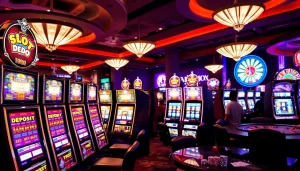 Rasakan sensasi kemenangan dengan slot deposit 1000 di mesin kasino yang berwarna-warni.