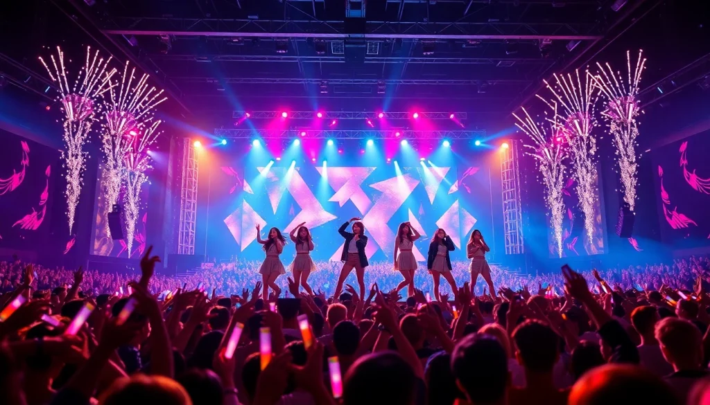 Capture the latest BLACKPINK news with vibrant concert energy and fan engagement.