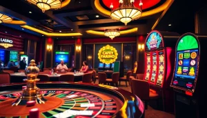Experience the thrill of QQ88 with vibrant casino tables and exciting games.