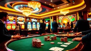 Experience excitement at tg88 casino with vibrant poker and roulette games.