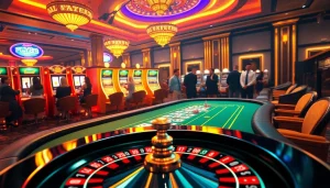 Engage with high-stakes gambling at FLY88's exhilarating casino poker table, showcasing chips and cards in play.