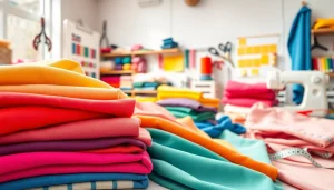 Creëer prachtige kleding met tricot uni stoffen in diverse kleuren en texturen.