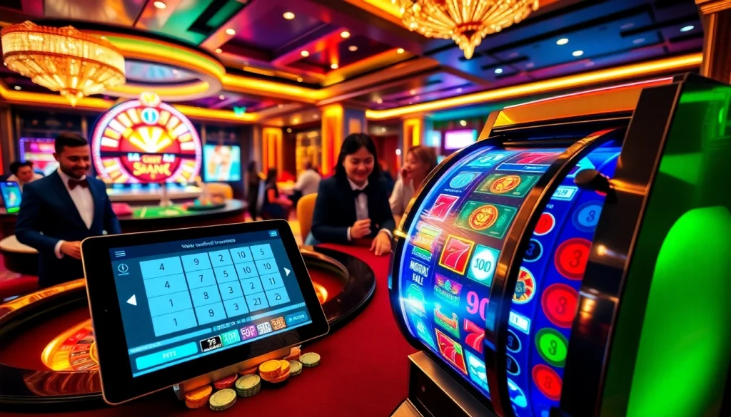 Experience the excitement of online gambling with ww88 link mới nhất through vibrant casino visuals.
