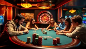 Experience thrilling gameplay at https://vaoluoitv.it.com showcasing poker excitement and casino luxury.