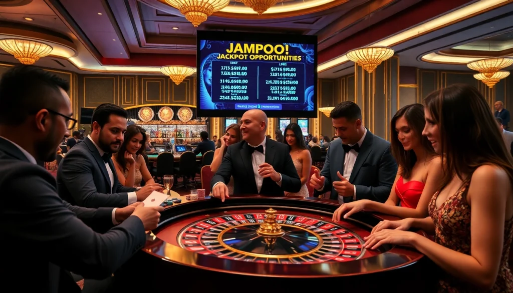Players at a roulette table excitement, engaging with MMOO casino offerings.