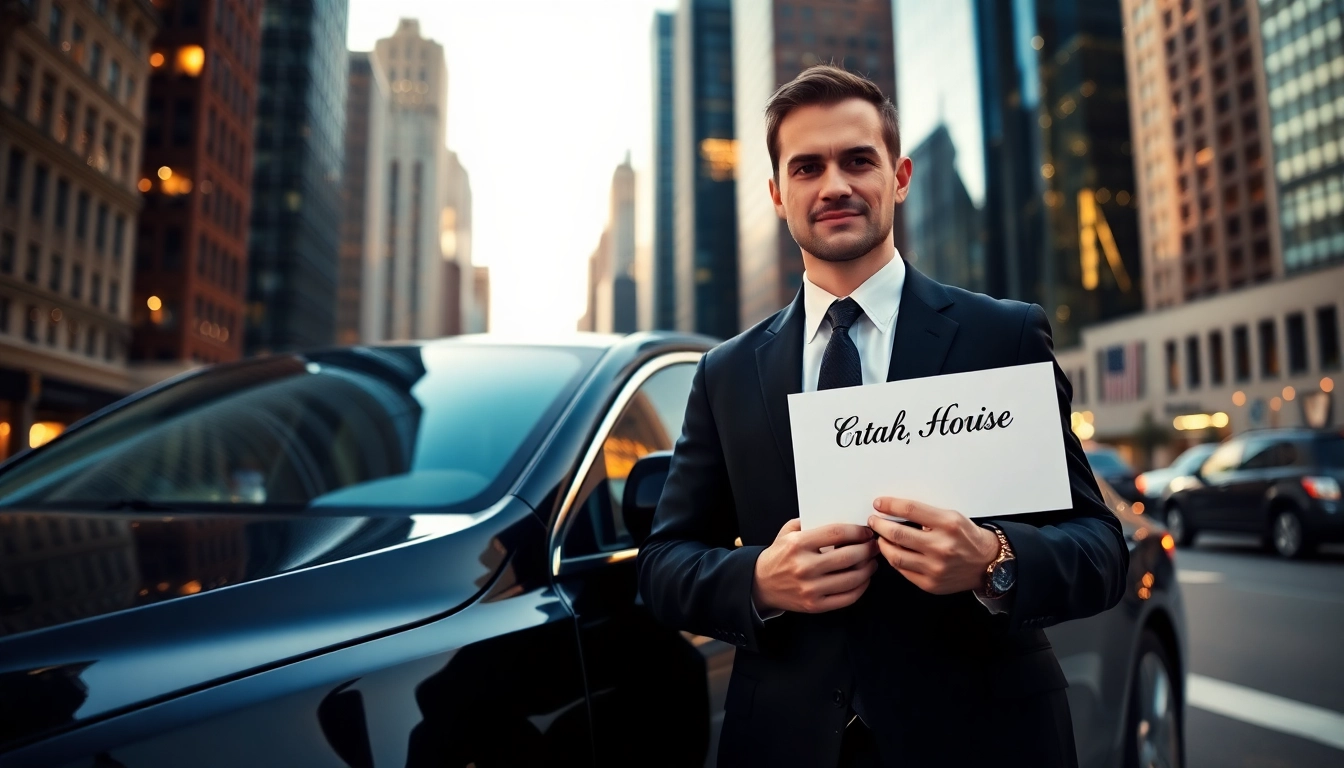 Experience top-notch chauffeur service nyc with a professional driver and luxury sedan in the heart of New York City.