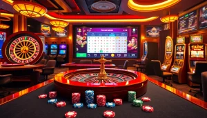 Experience thrilling gameplay at https://taixiumd5.fan/ with vibrant casino elements and engaging betting action.