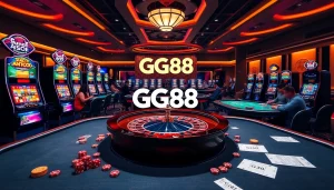 Experience the excitement of GG88 casino gaming with lively tables and advanced betting options.